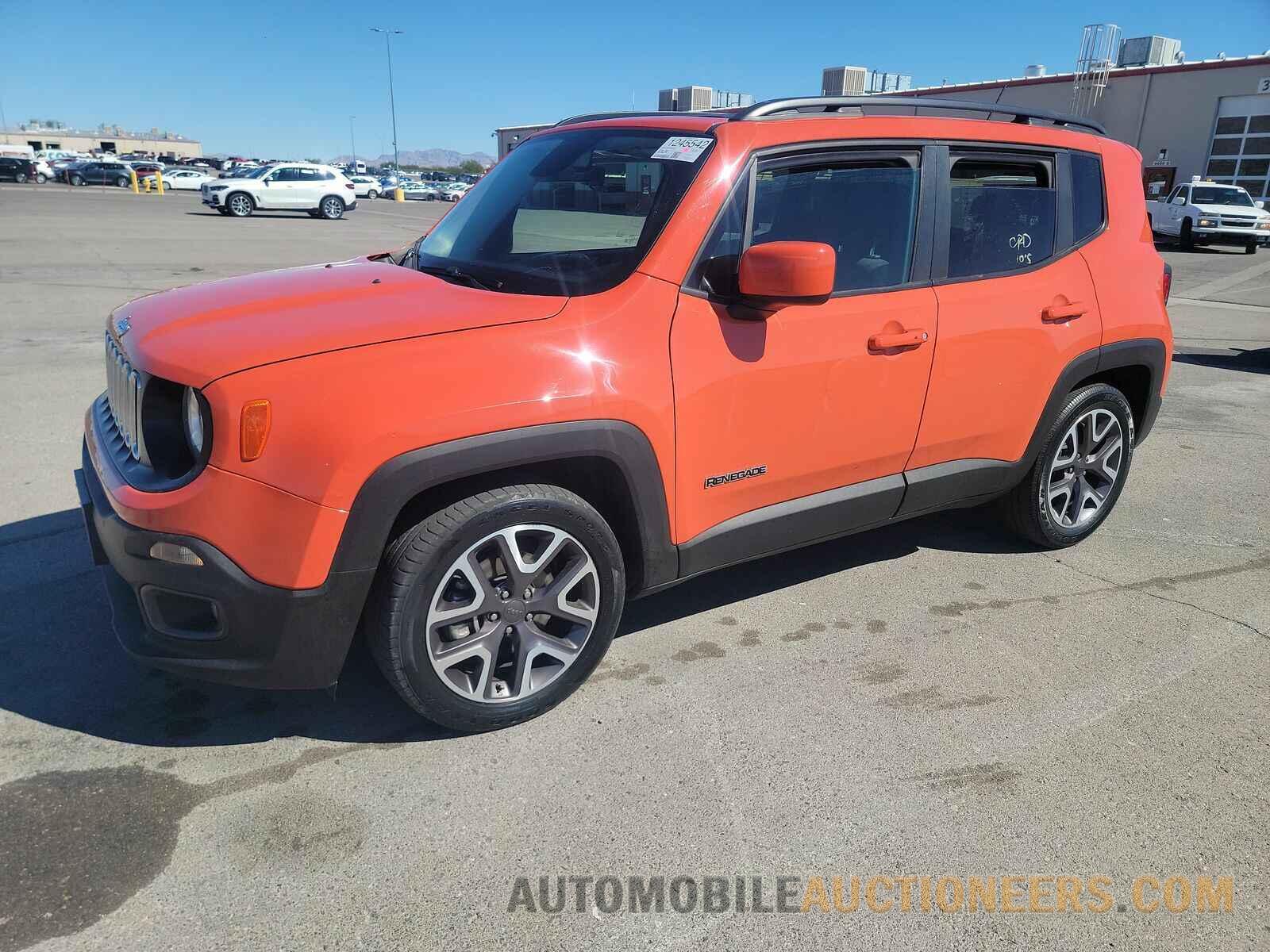 ZACCJABT9GPC58593 Jeep Renegade 2016