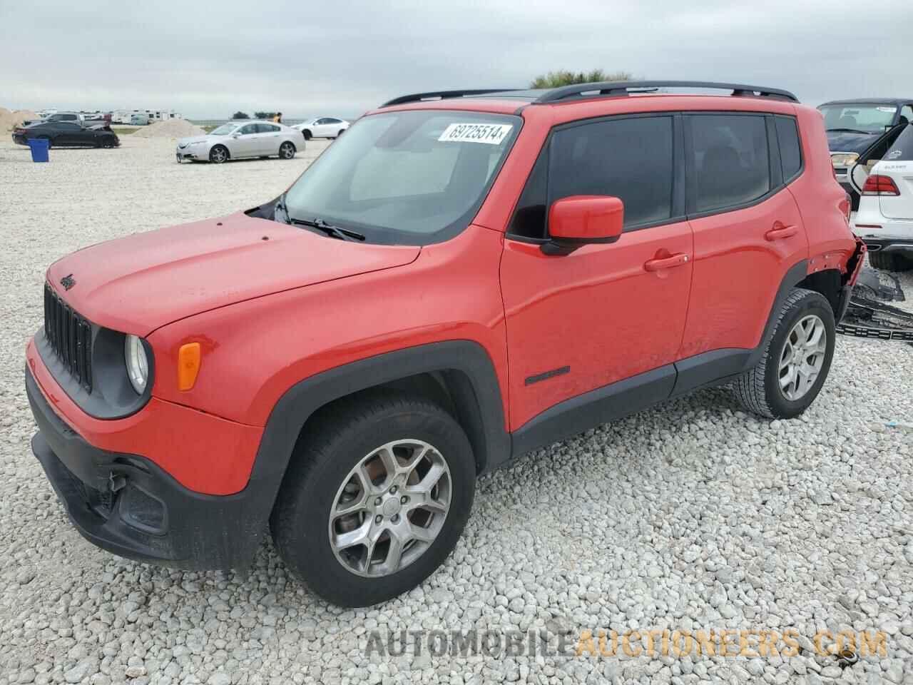 ZACCJABT9GPC59324 JEEP RENEGADE 2016