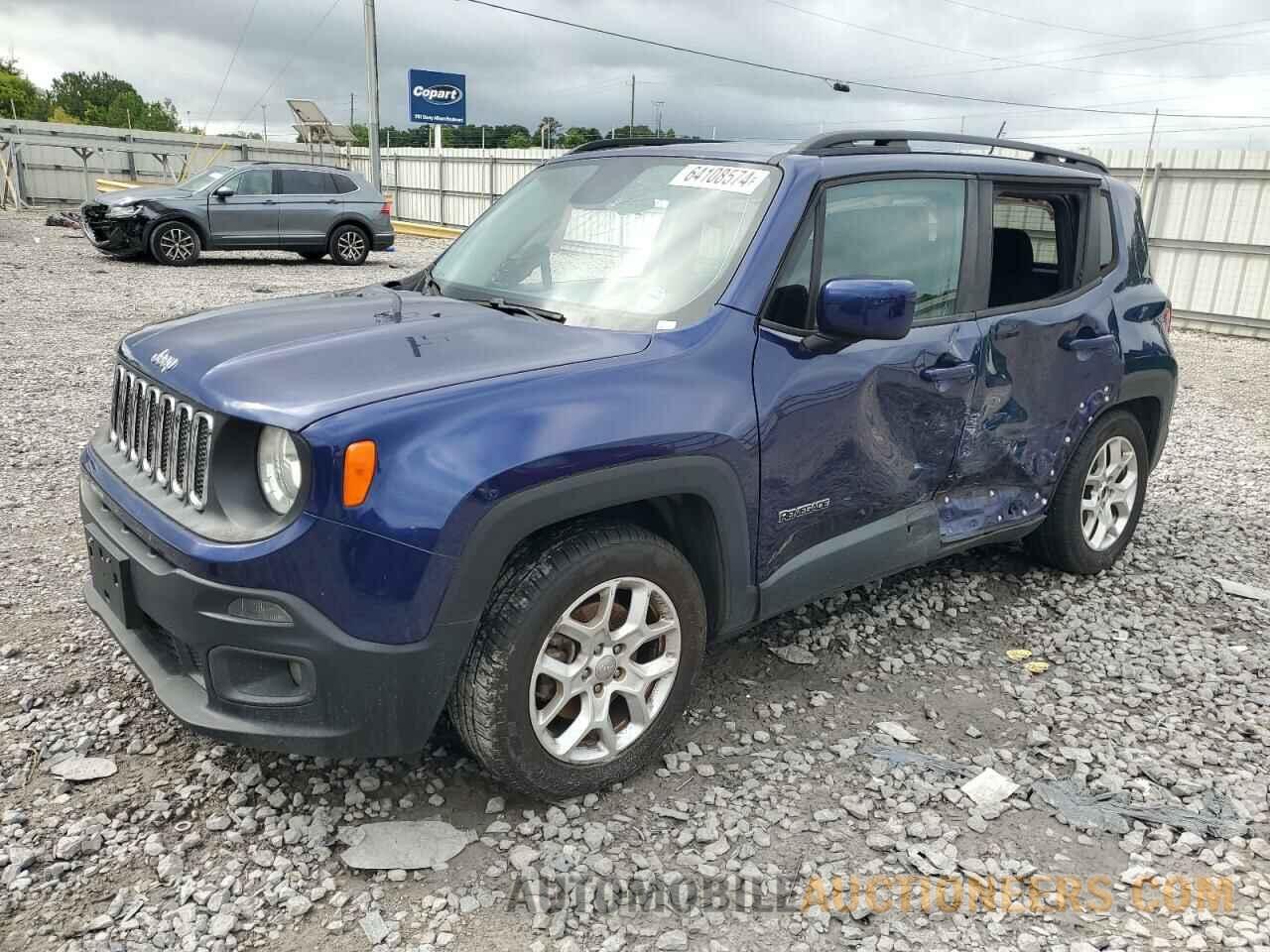 ZACCJABTXGPD72313 JEEP RENEGADE 2016