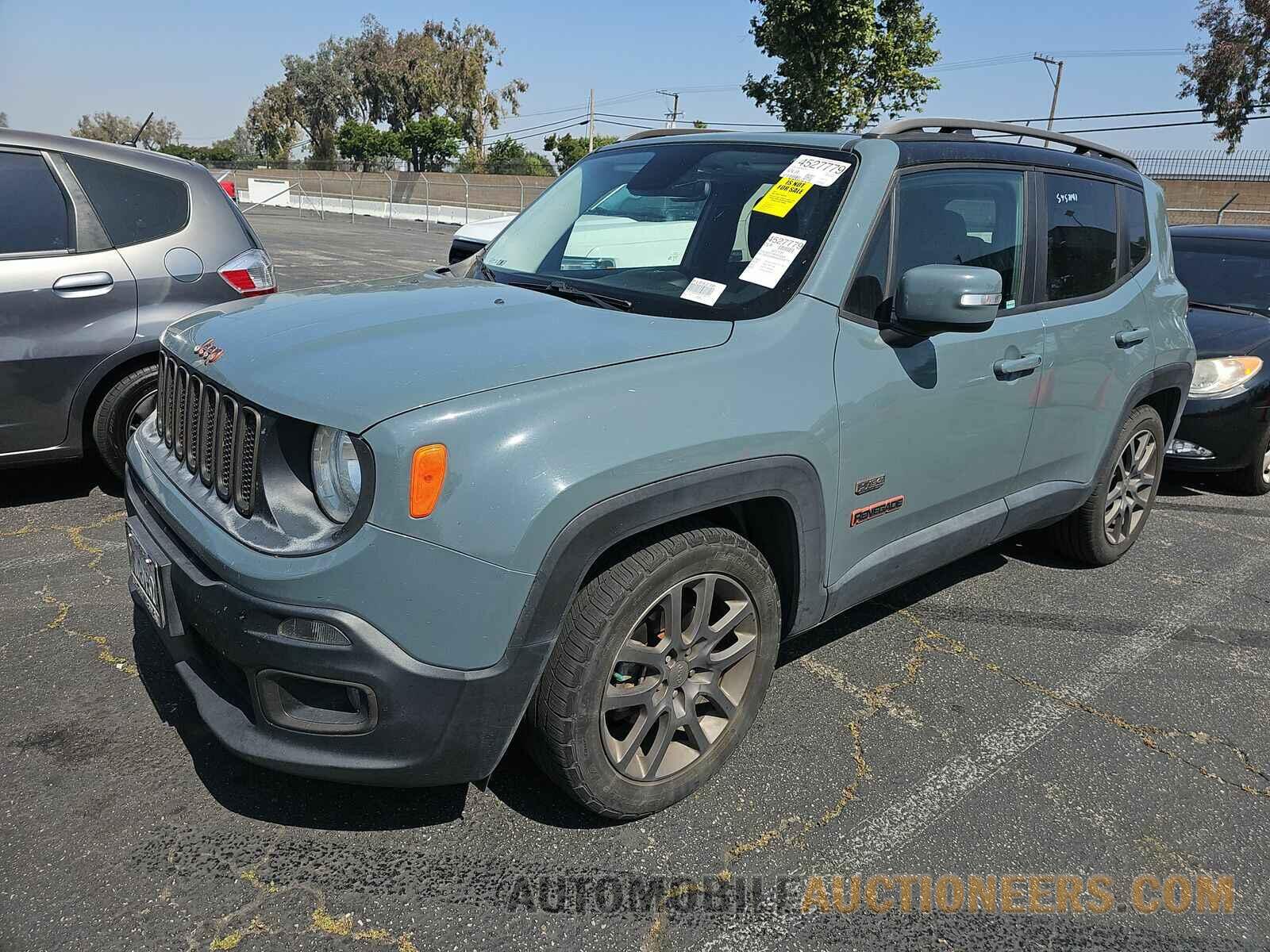 ZACCJABW6GPD68771 Jeep Renegade 2016