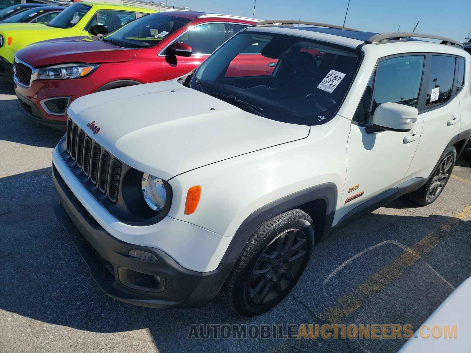 ZACCJABWXGPD65257 Jeep Renegade 2016