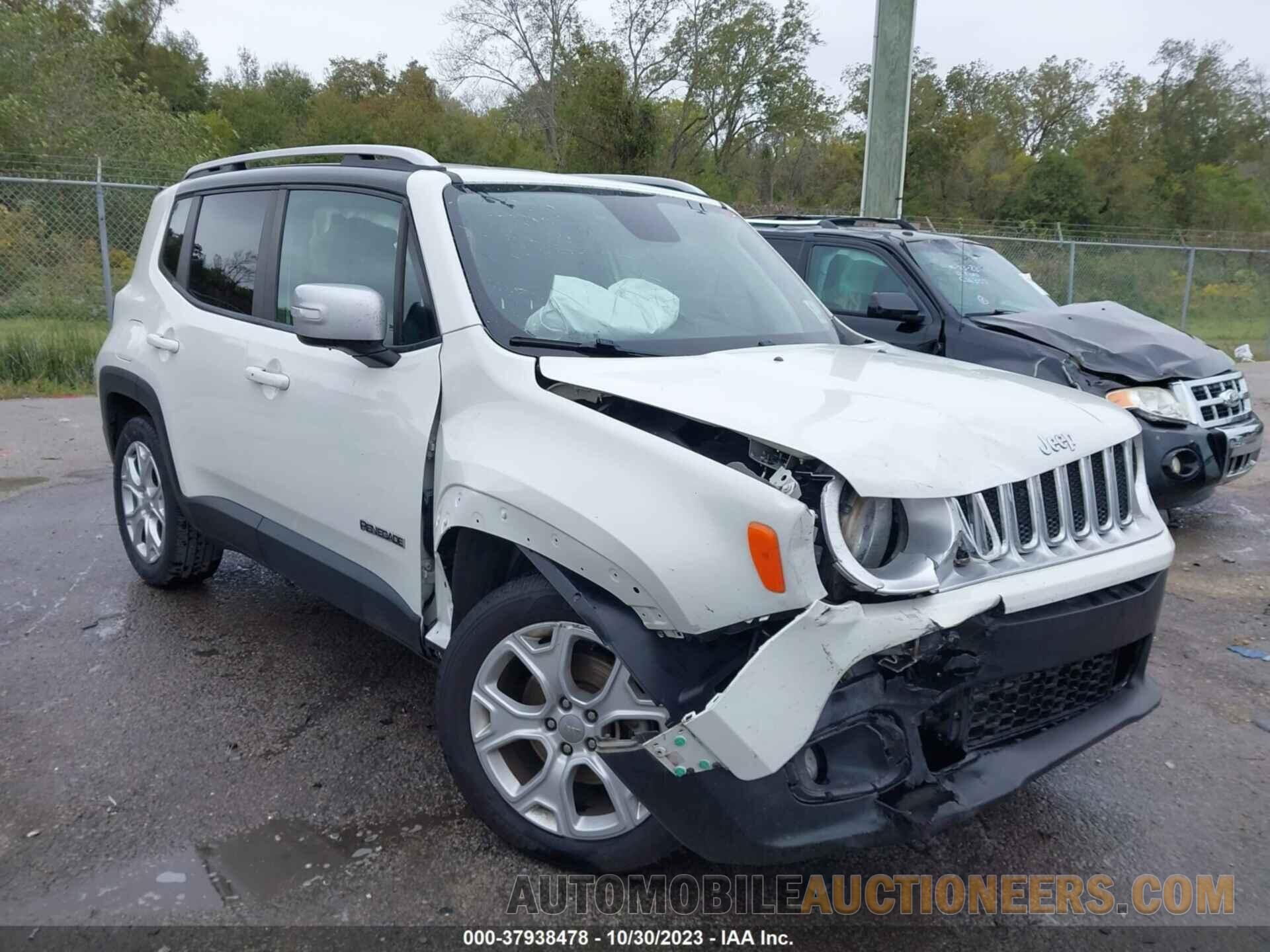 ZACCJADB0JPJ18117 JEEP RENEGADE 2018