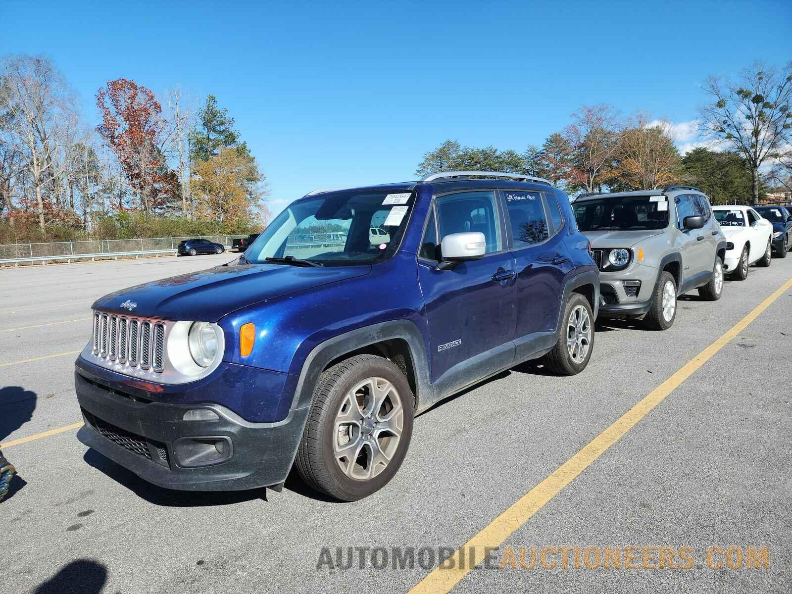 ZACCJADB7JPH13615 Jeep Renegade 2018