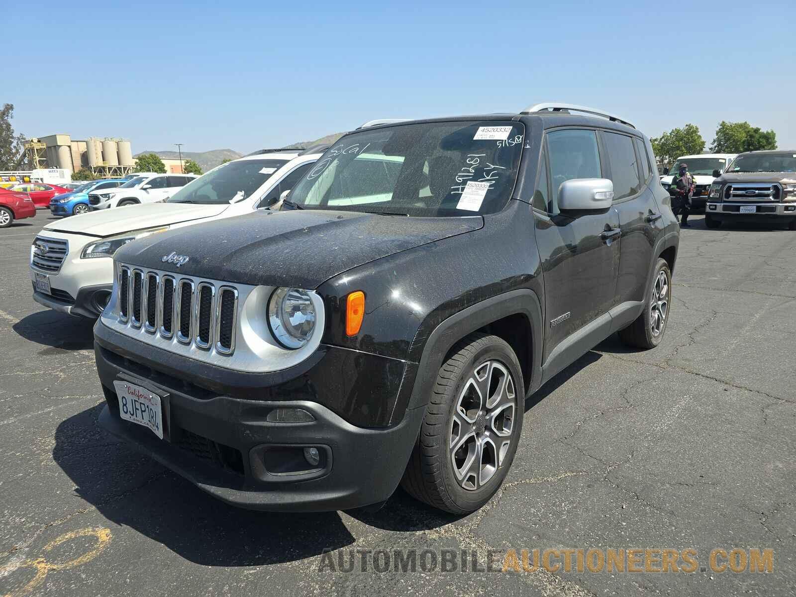 ZACCJADB9JPH91281 Jeep Renegade 2018