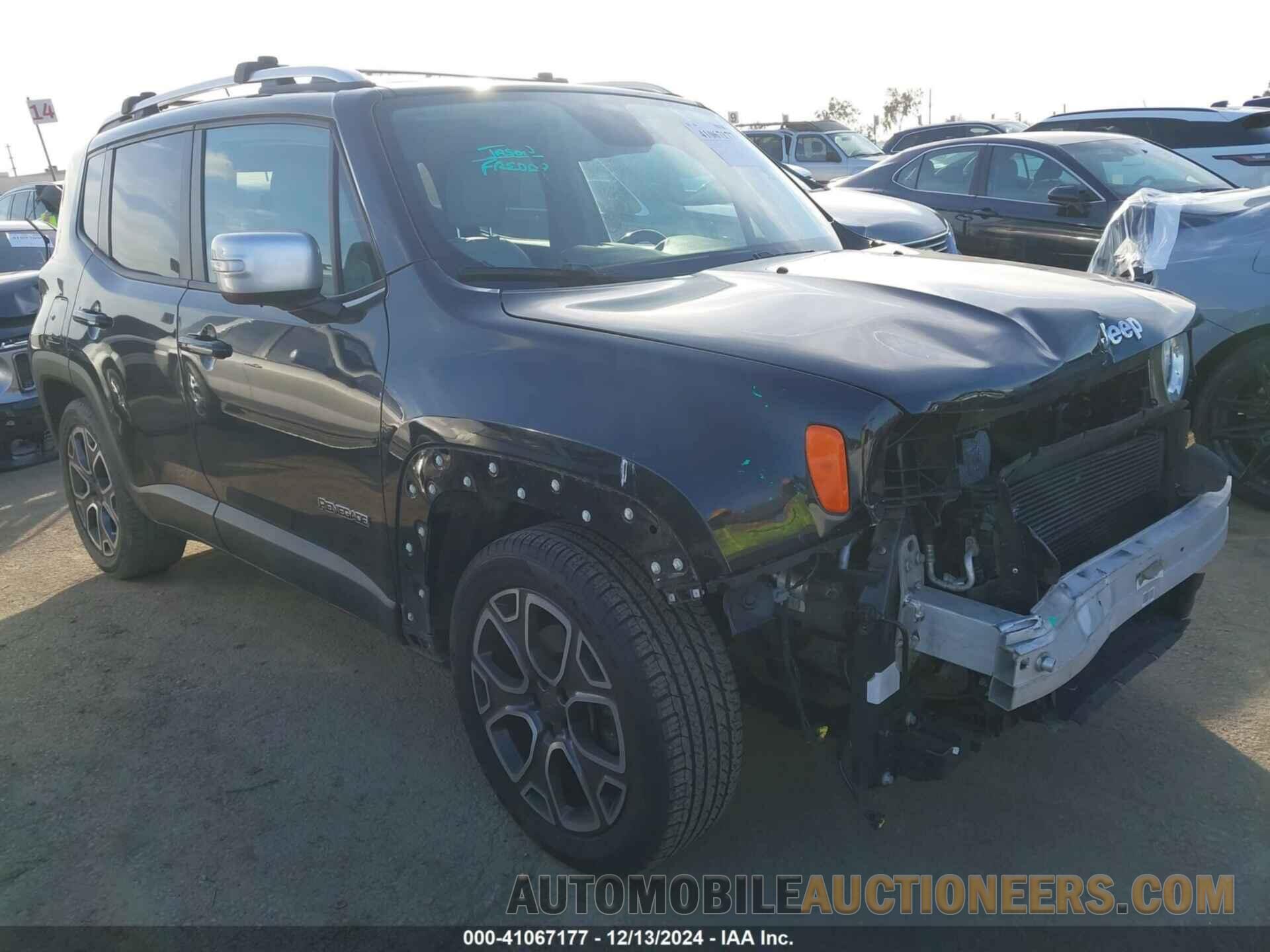 ZACCJADT1FPB78877 JEEP RENEGADE 2015