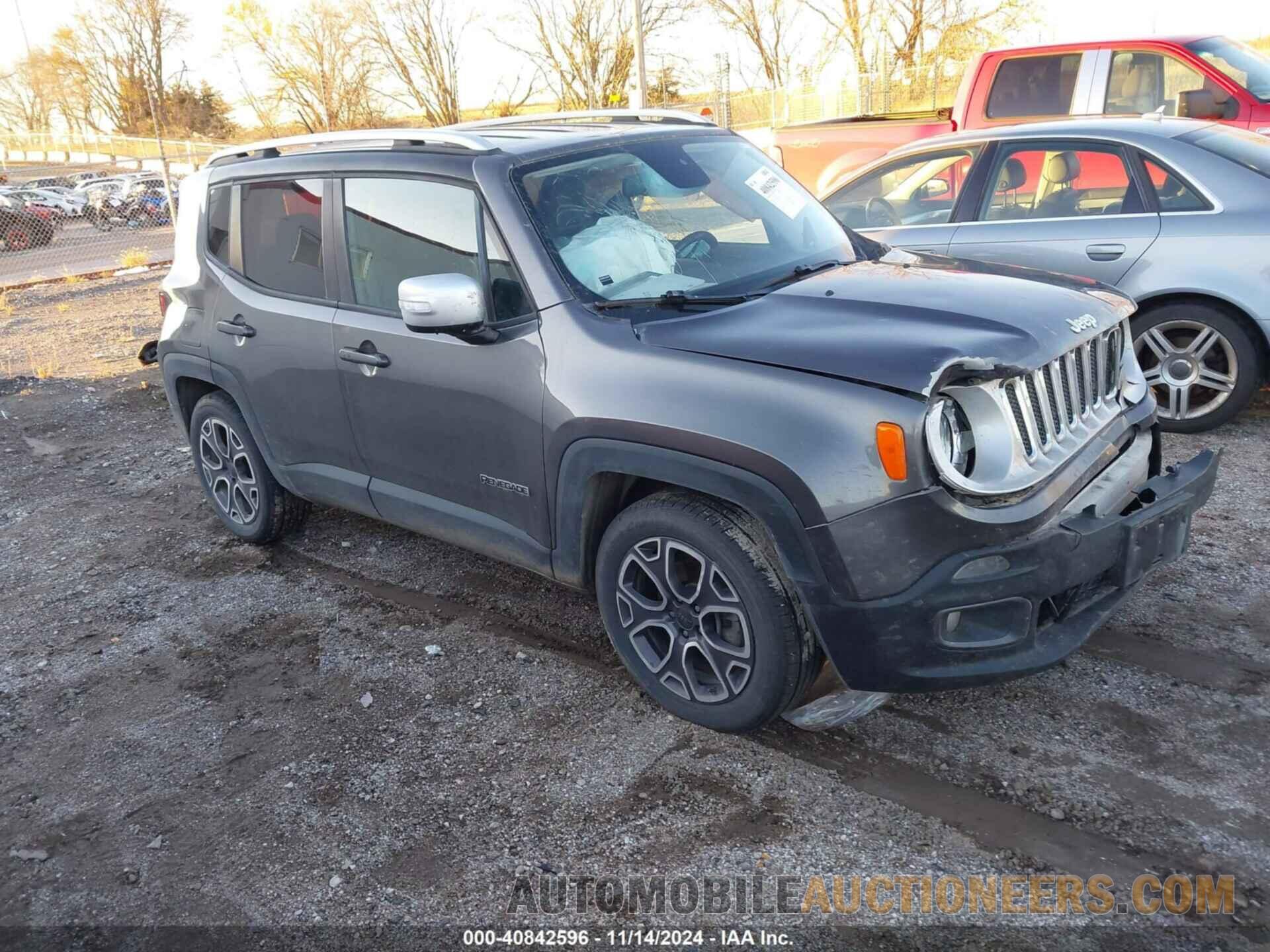 ZACCJADT1GPC64949 JEEP RENEGADE 2016