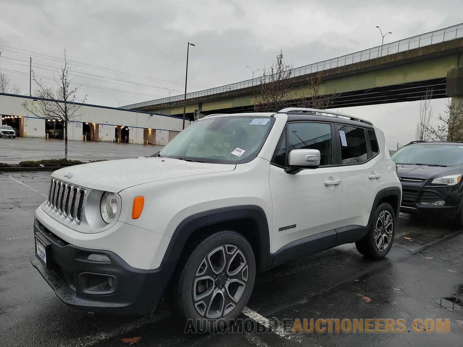 ZACCJADT2GPC86748 Jeep Renegade 2016