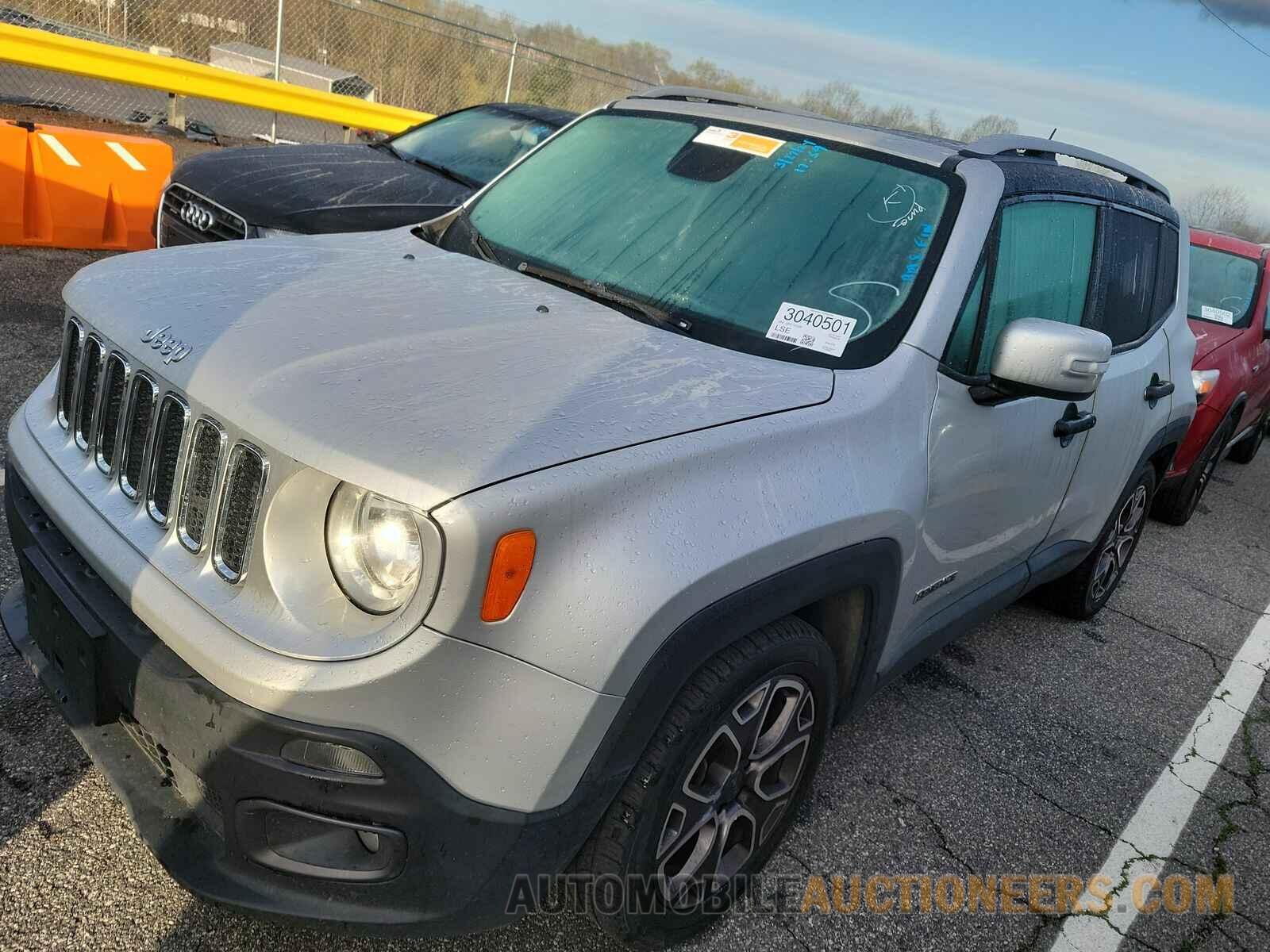 ZACCJADT3GPC76228 Jeep Renegade 2016