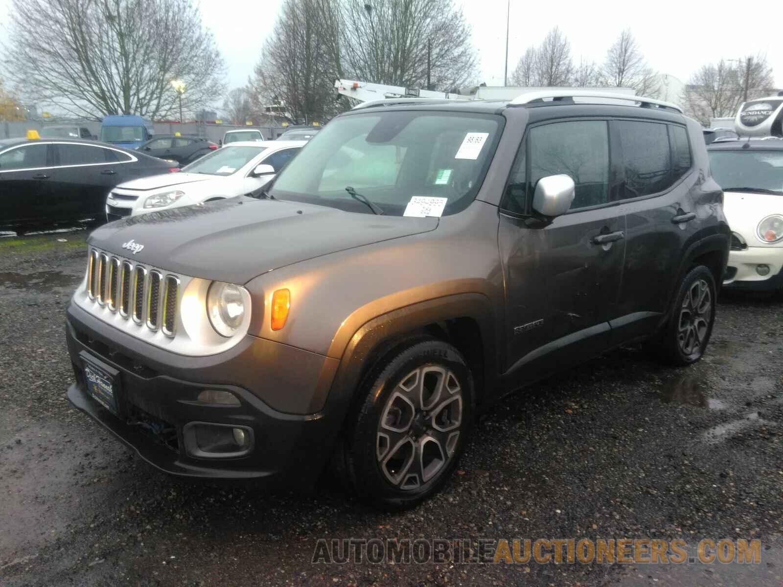 ZACCJADT4GPD96829 Jeep Renegade 2016