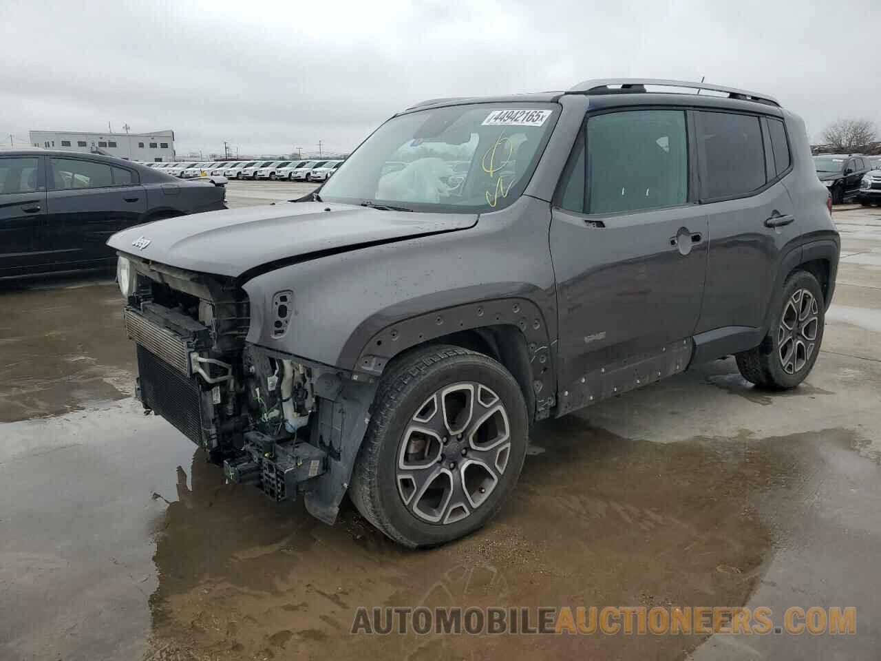 ZACCJADT5GPC84833 JEEP RENEGADE 2016