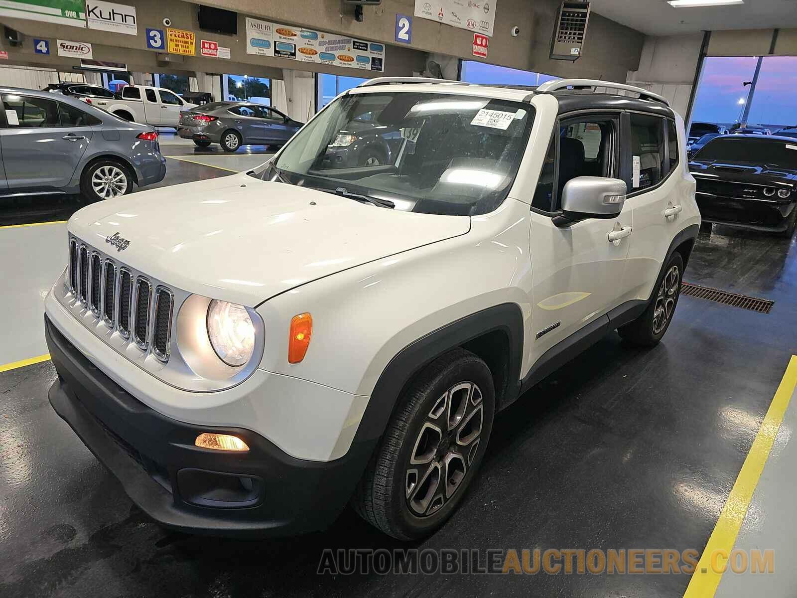 ZACCJADT7GPC61621 Jeep Renegade 2016