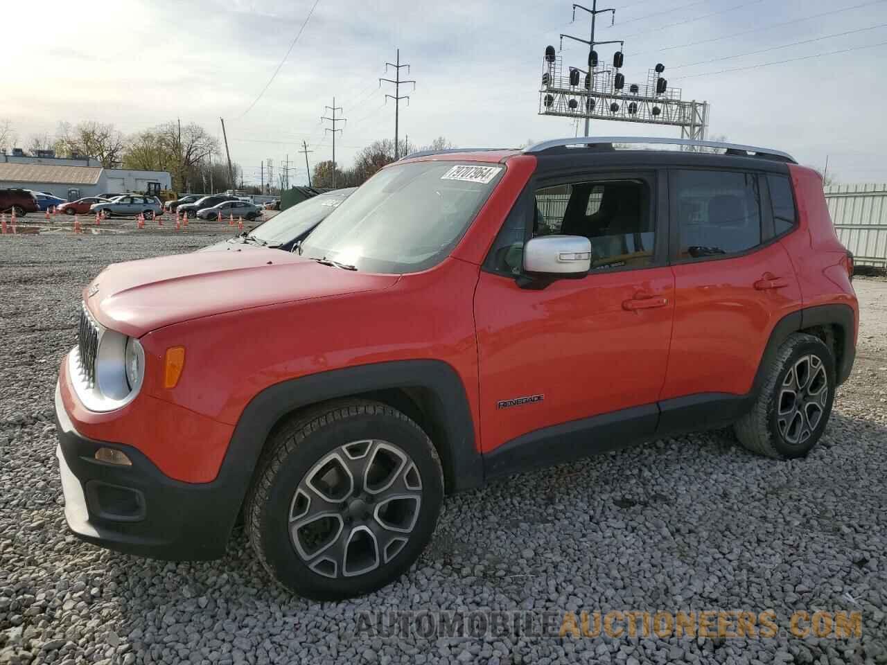 ZACCJADT8FPB28672 JEEP RENEGADE 2015