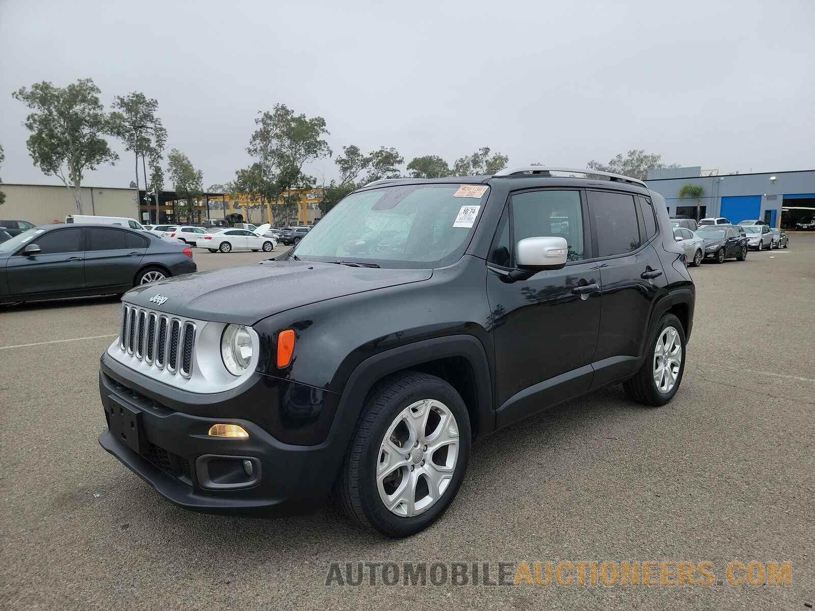 ZACCJADT9GPD51451 Jeep Renegade 2016