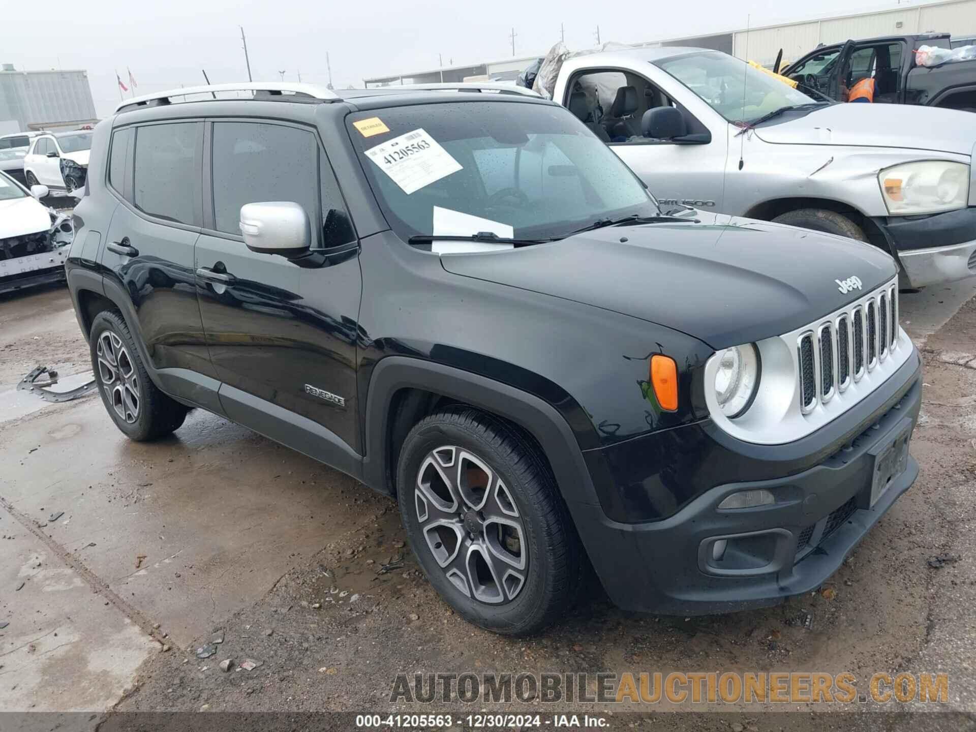 ZACCJADT9GPE06903 JEEP RENEGADE 2016