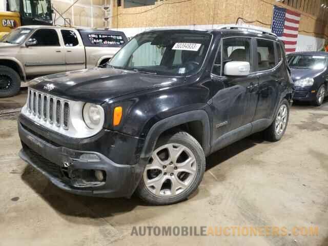 ZACCJADTXGPC55389 JEEP RENEGADE 2016