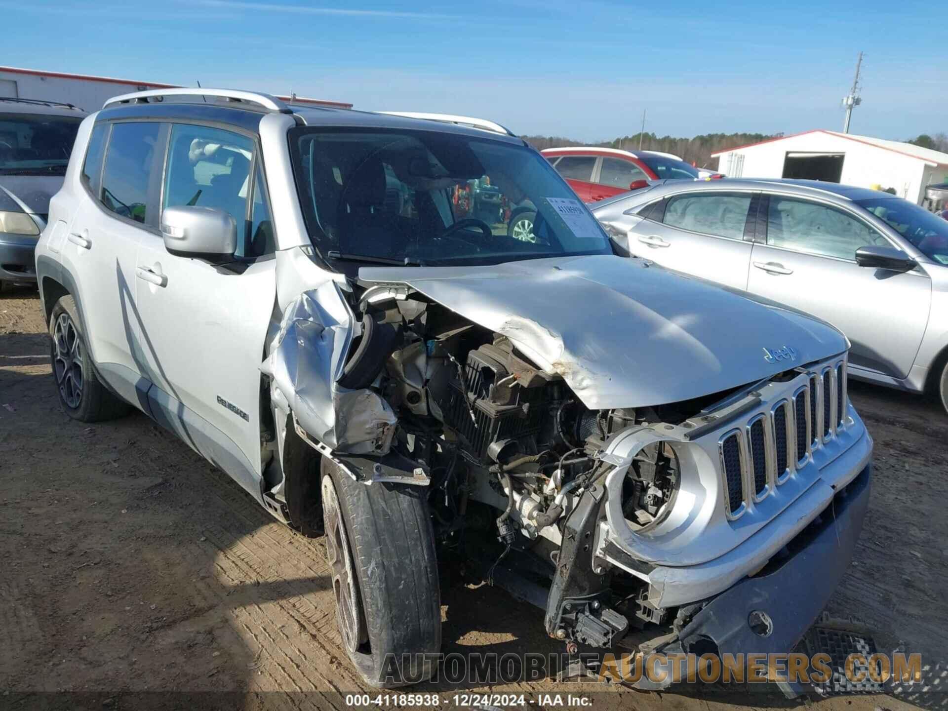 ZACCJADTXGPC82334 JEEP RENEGADE 2016