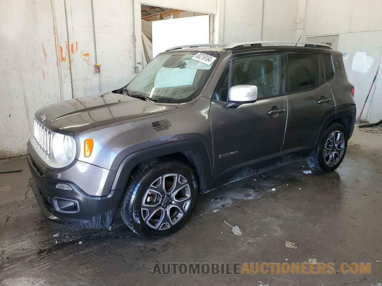 ZACCJADTXGPC84469 JEEP RENEGADE 2016