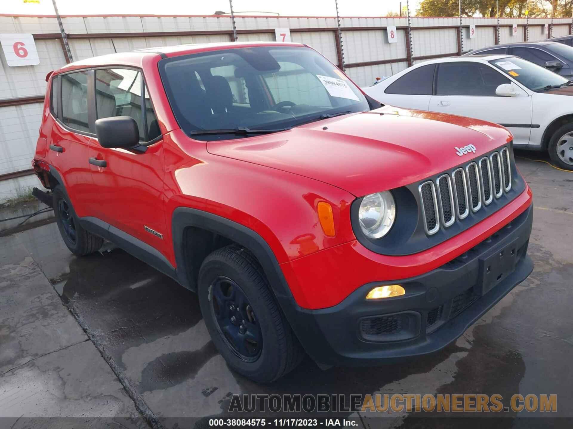 ZACCJBAB0JPH31514 JEEP RENEGADE 2018