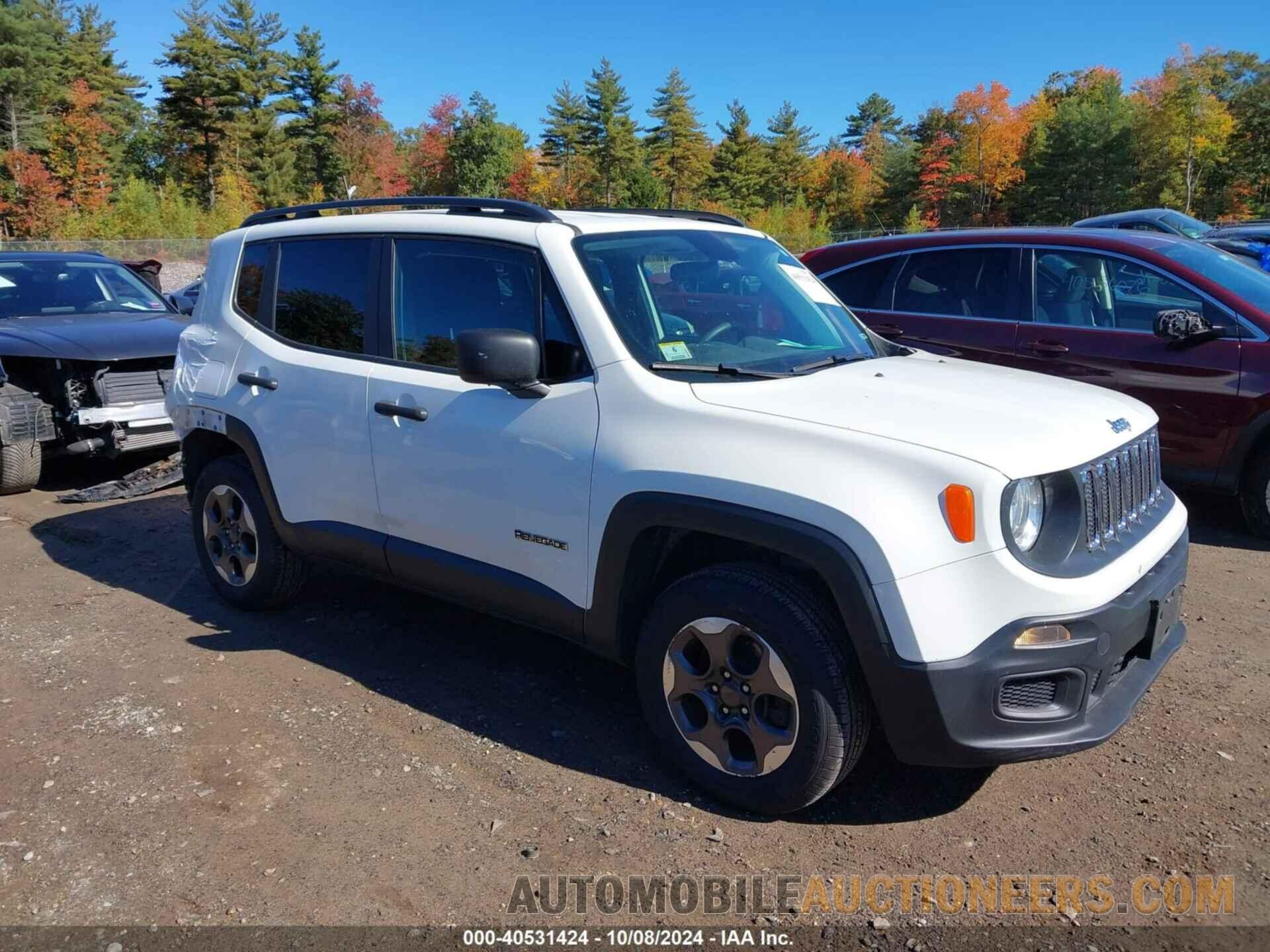 ZACCJBAB1JPG82503 JEEP RENEGADE 2018