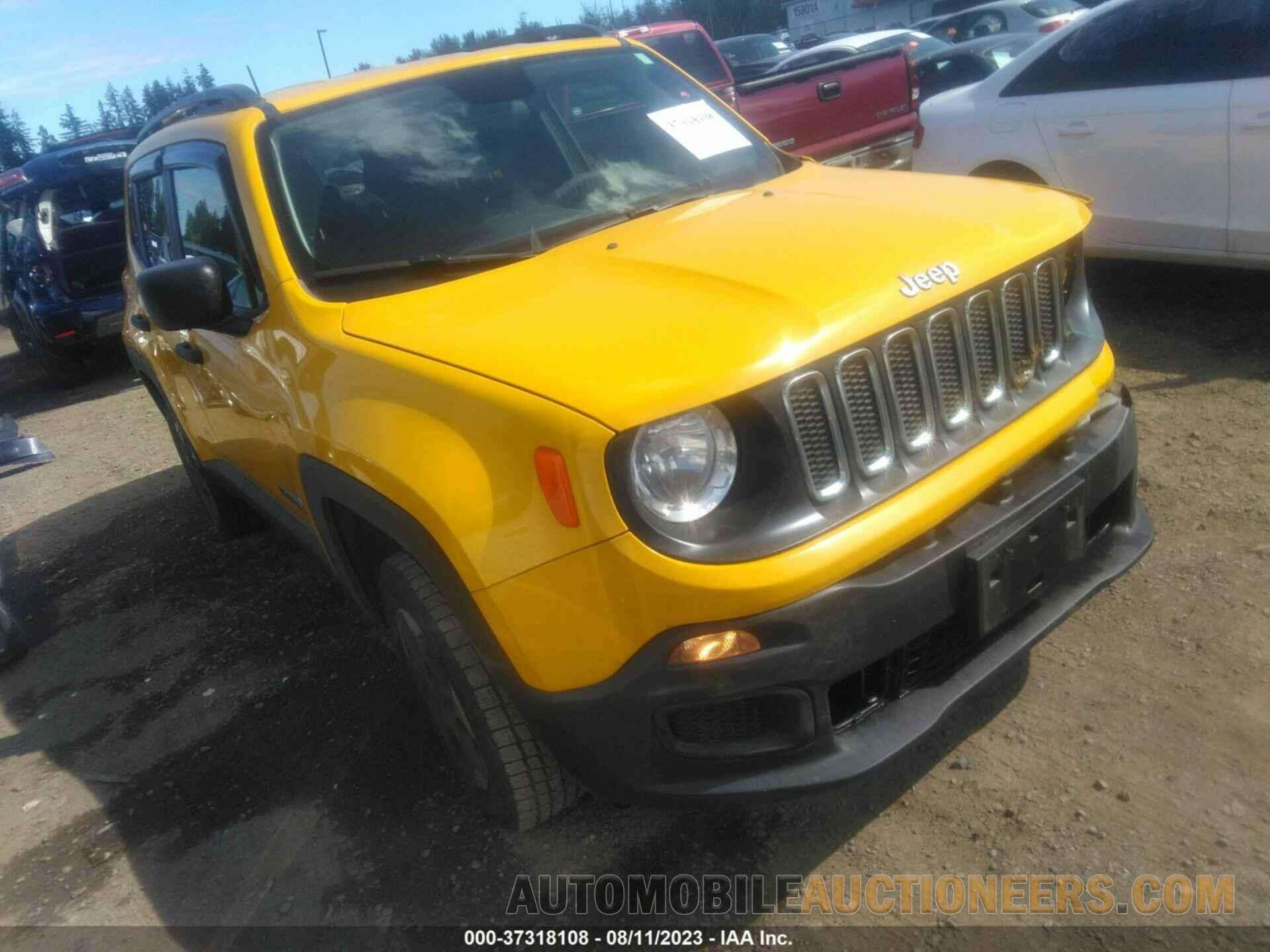 ZACCJBAB1JPJ00512 JEEP RENEGADE 2018