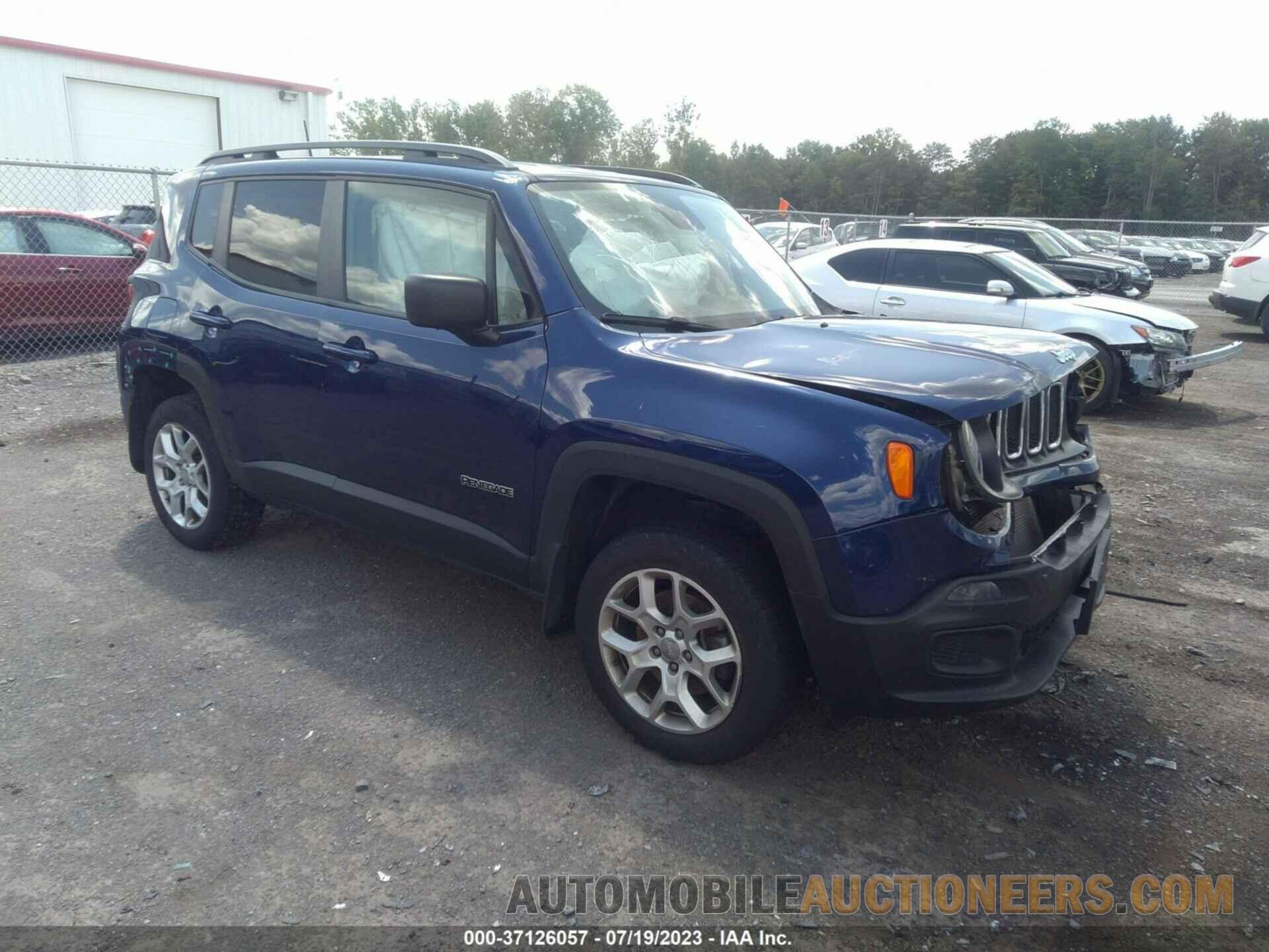 ZACCJBAB1JPJ42923 JEEP RENEGADE 2018