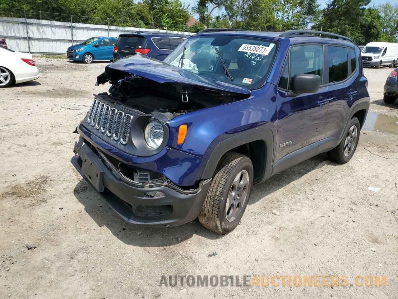 ZACCJBAB2JPG72076 JEEP RENEGADE 2018