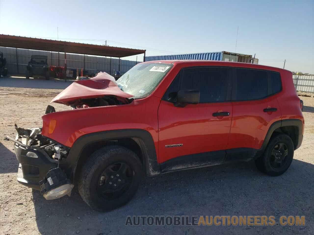 ZACCJBAB2JPH46726 JEEP RENEGADE 2018