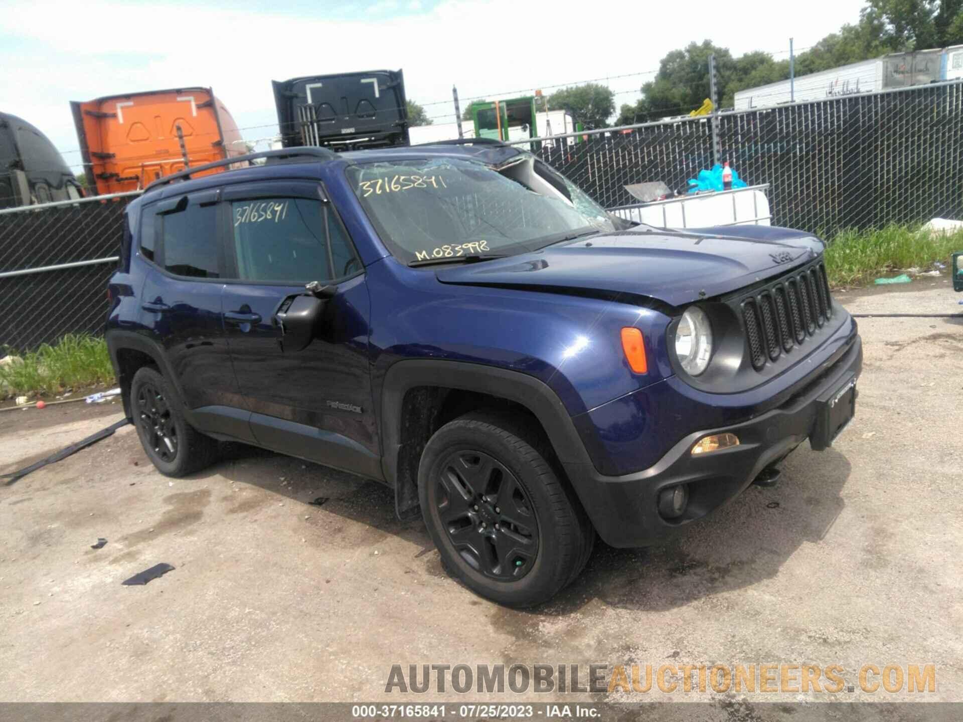 ZACCJBAB2JPH72369 JEEP RENEGADE 2018