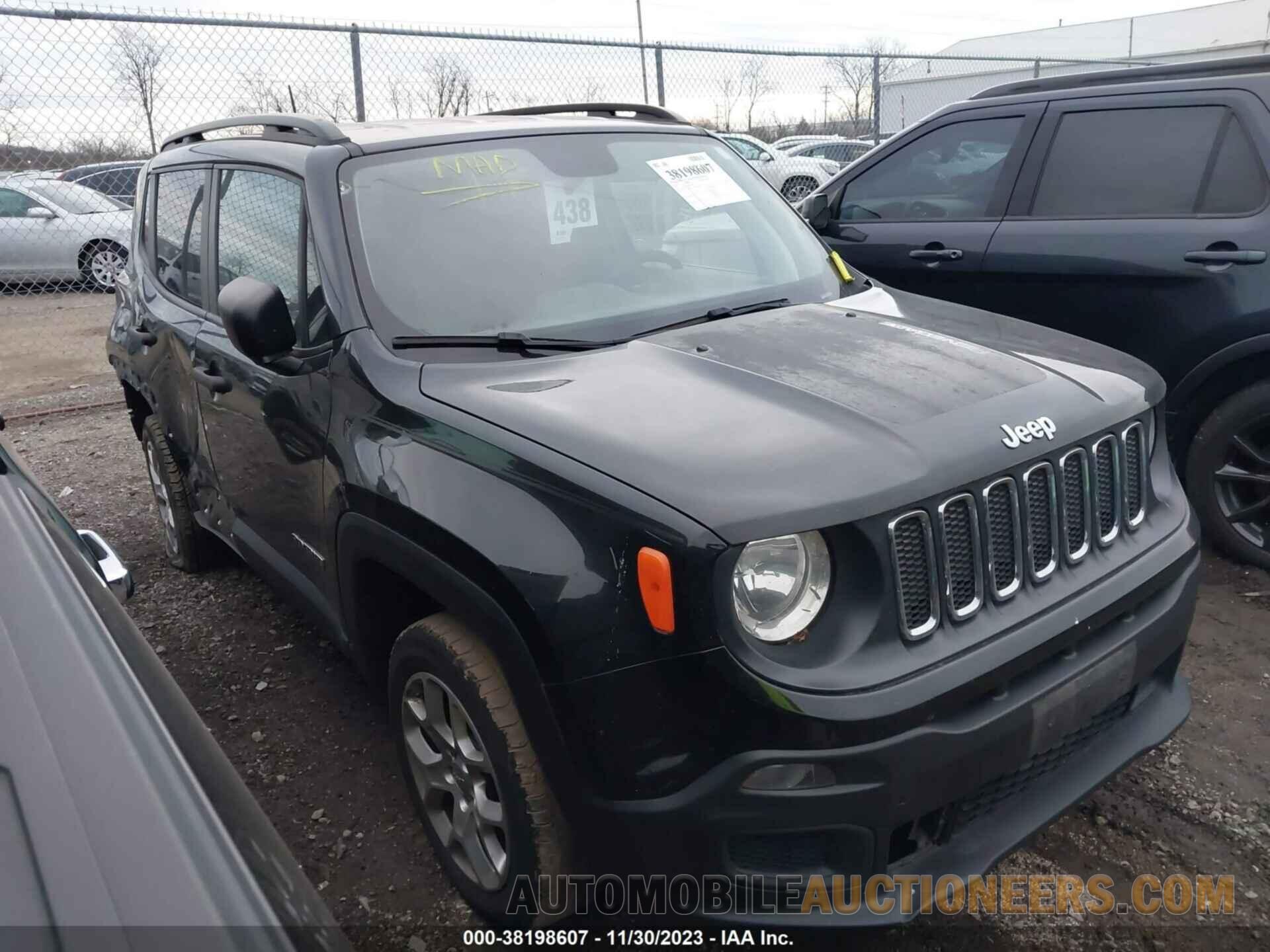 ZACCJBAB2JPJ17576 JEEP RENEGADE 2018