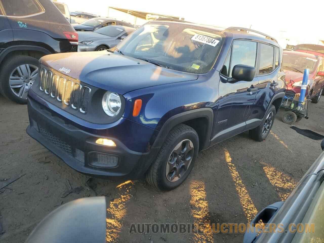 ZACCJBAB3JPG94605 JEEP RENEGADE 2018