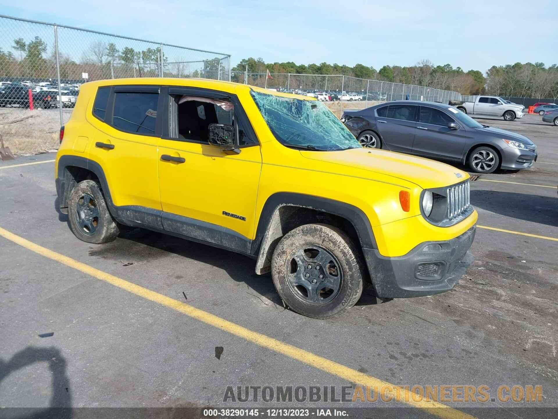 ZACCJBAB3JPH00869 JEEP RENEGADE 2018