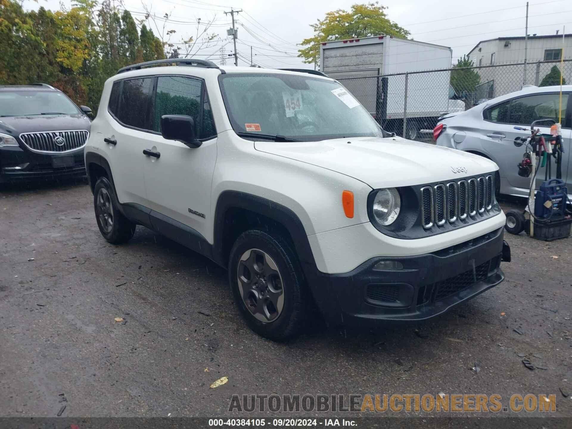 ZACCJBAB4HPF37501 JEEP RENEGADE 2017