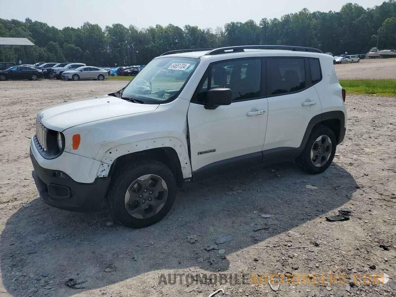 ZACCJBAB4HPG61235 JEEP RENEGADE 2017