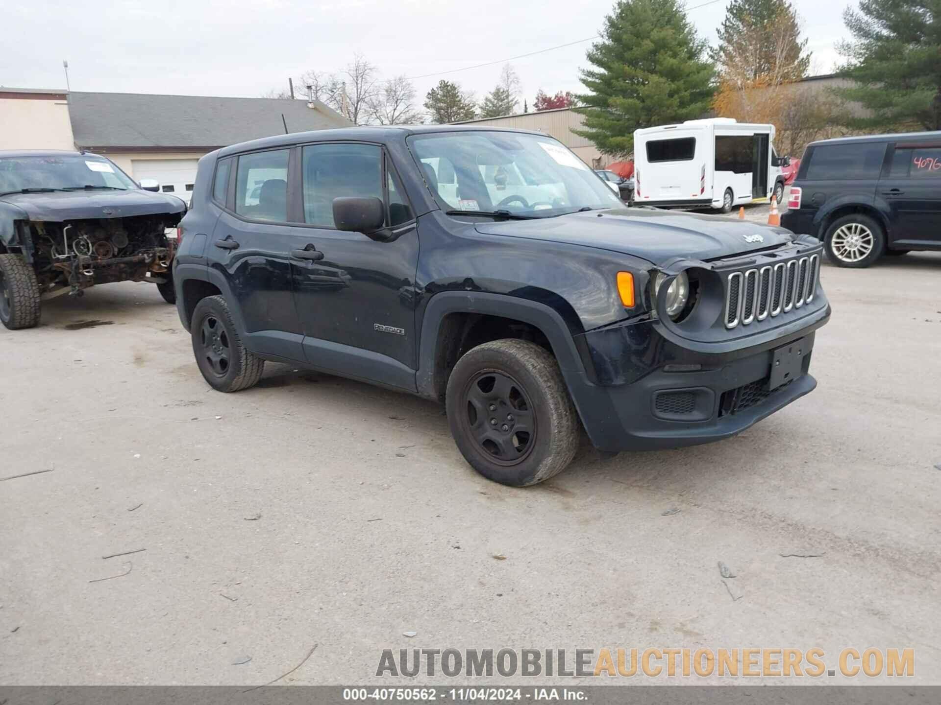 ZACCJBAB4JPH15235 JEEP RENEGADE 2018