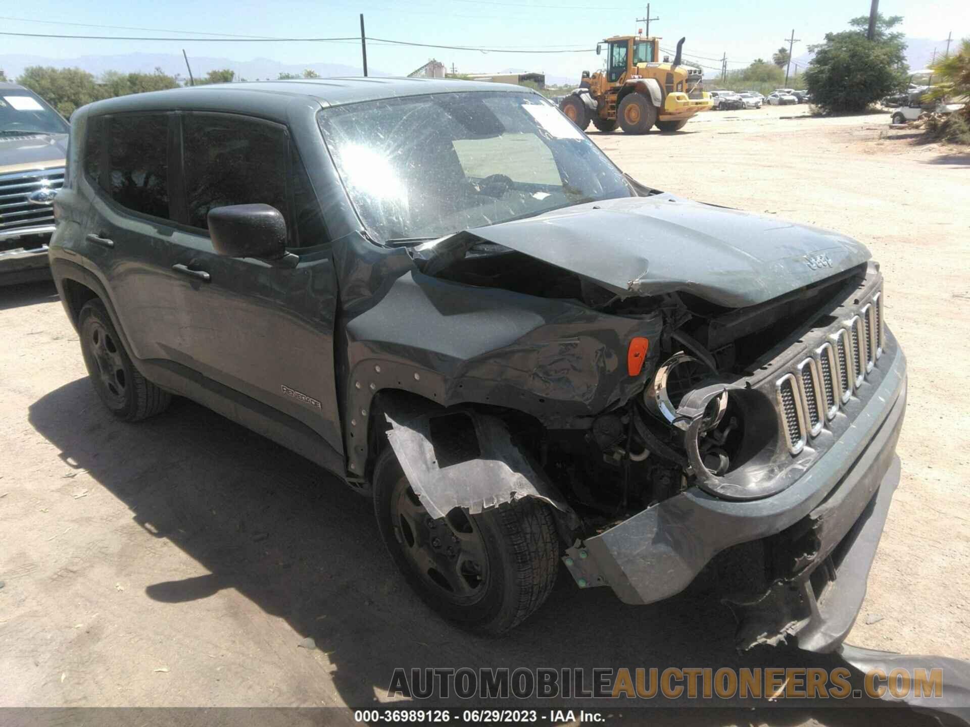 ZACCJBAB4JPH26266 JEEP RENEGADE 2018