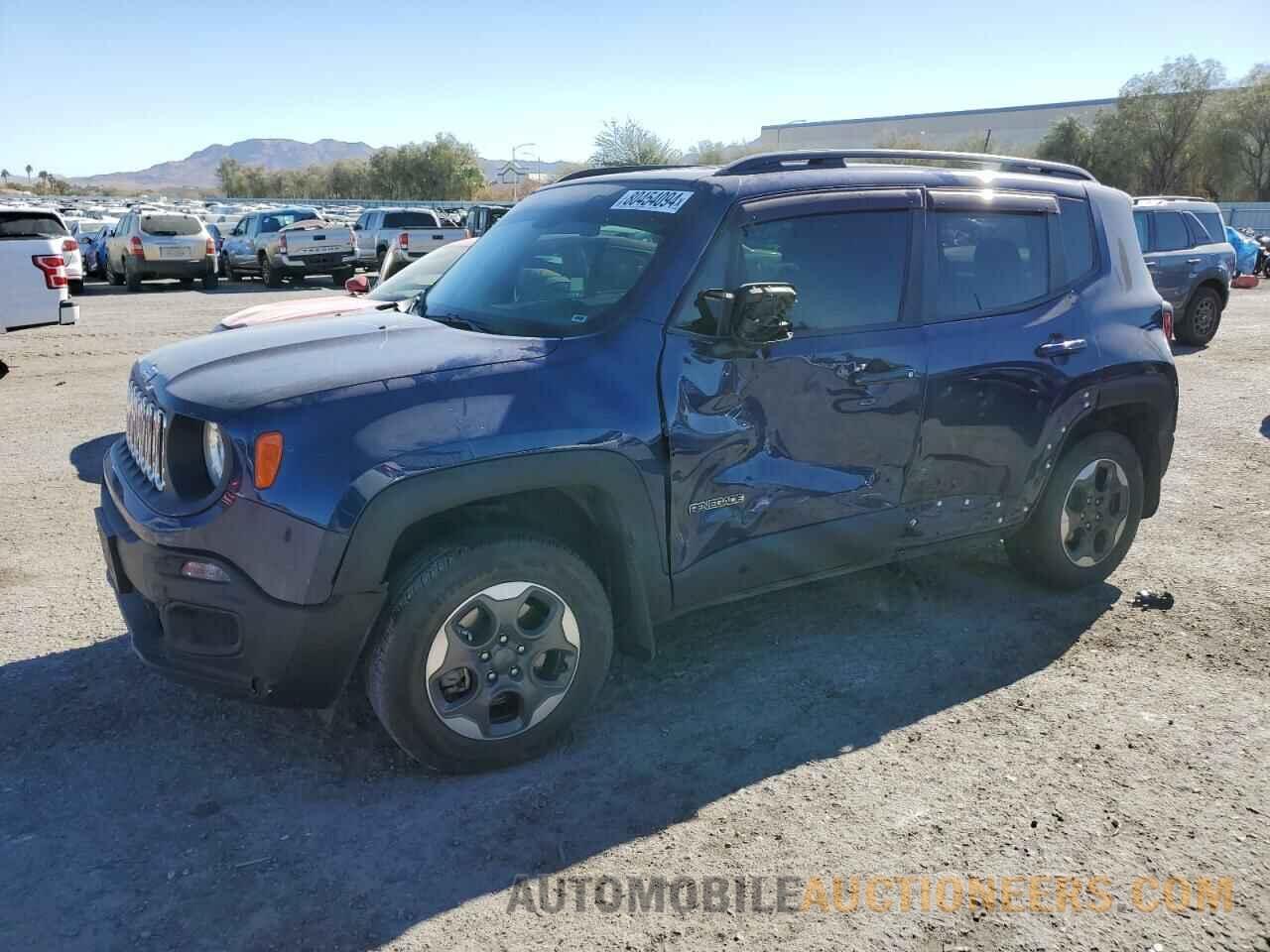 ZACCJBAB4JPH40684 JEEP RENEGADE 2018