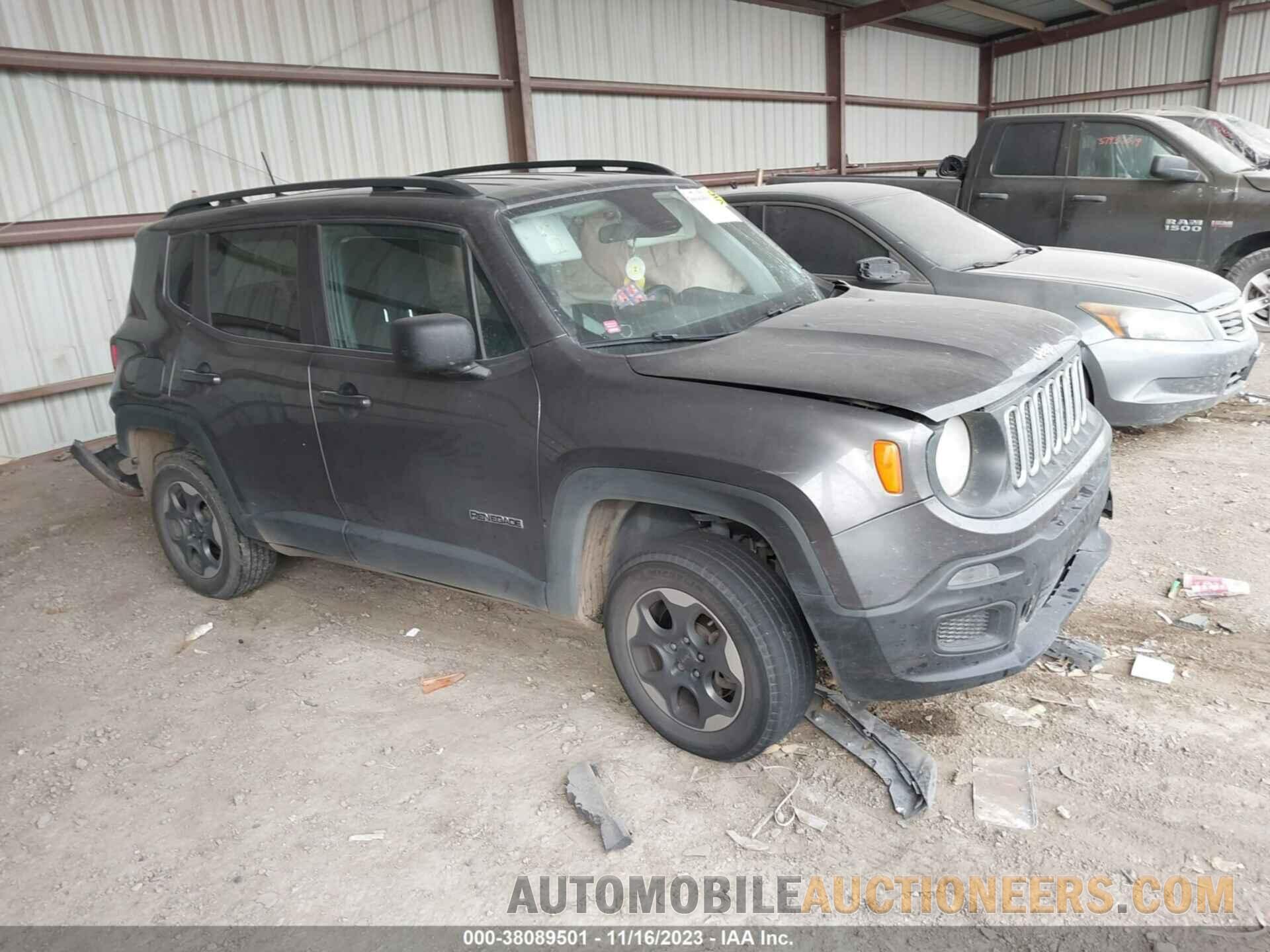 ZACCJBAB4JPH67397 JEEP RENEGADE 2018