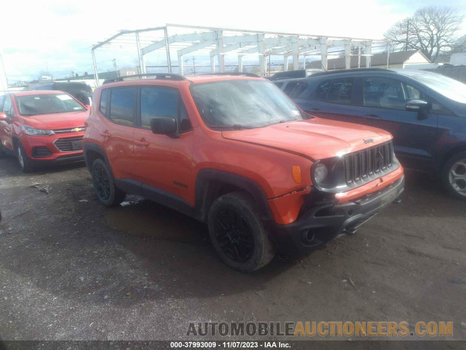 ZACCJBAB4JPJ00701 JEEP RENEGADE 2018