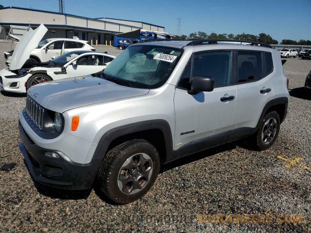 ZACCJBAB5HPG28941 JEEP RENEGADE 2017