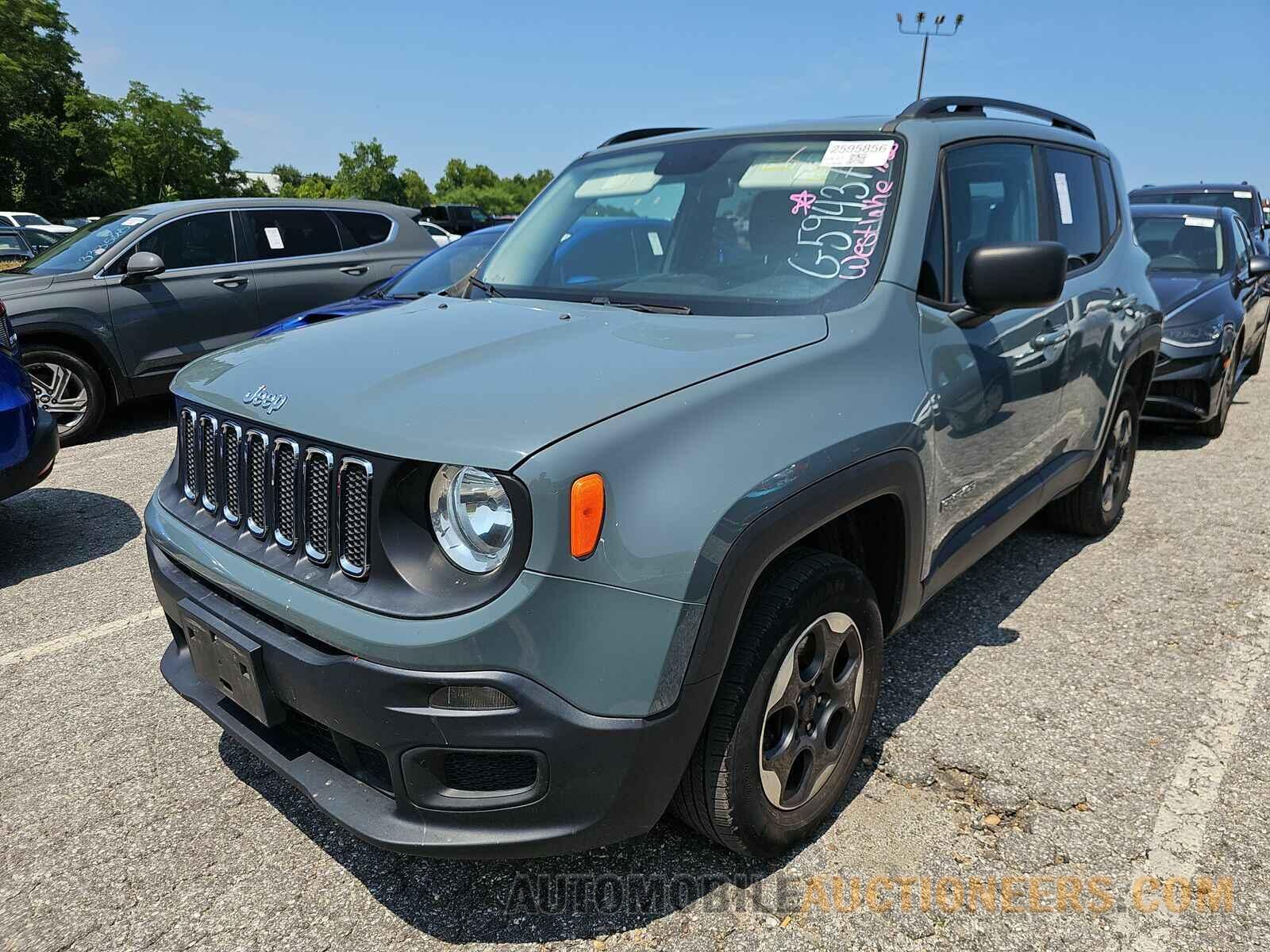 ZACCJBAB6HPG59437 Jeep Renegade 2017