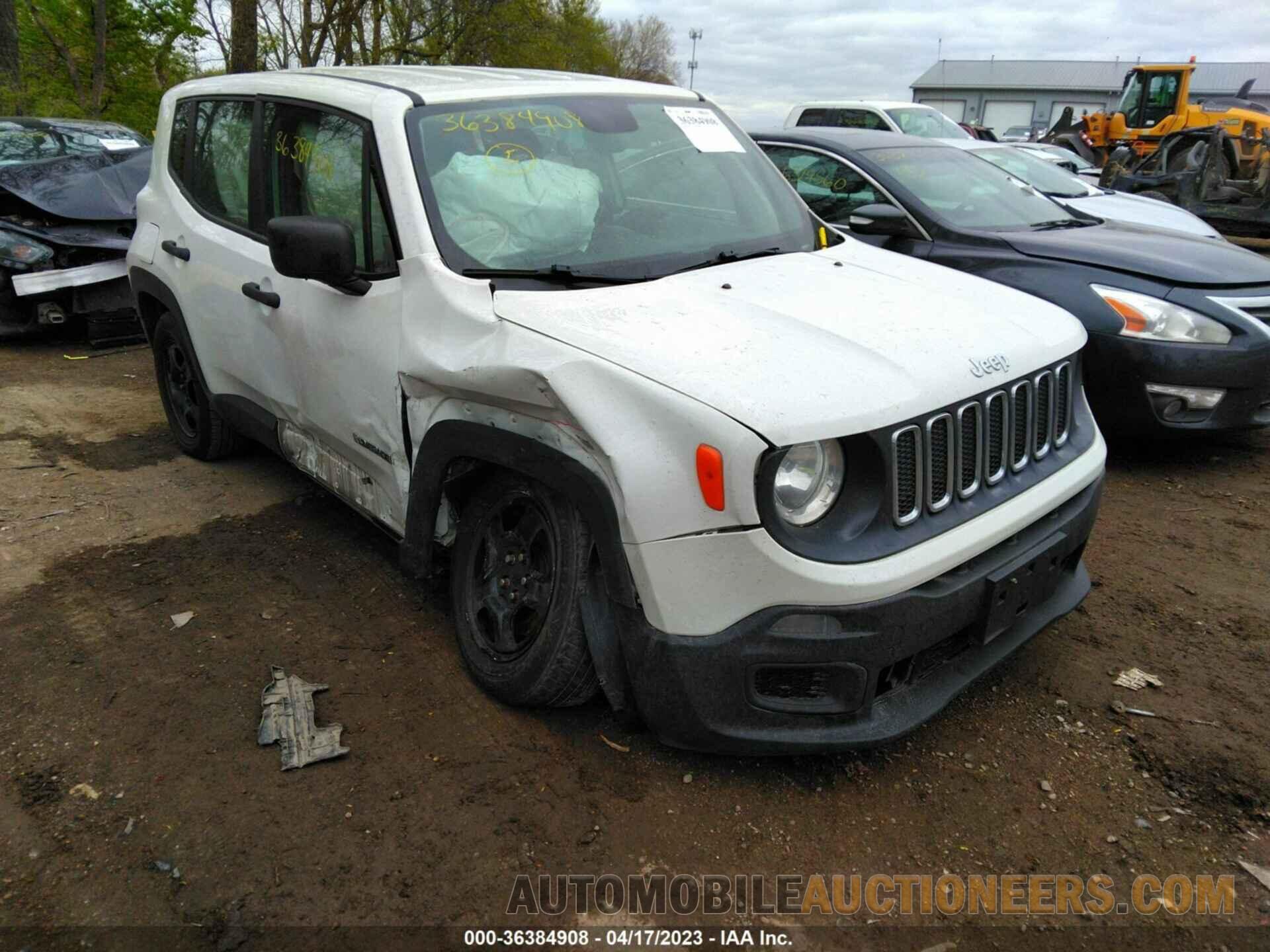 ZACCJBAB6JPG70332 JEEP RENEGADE 2018