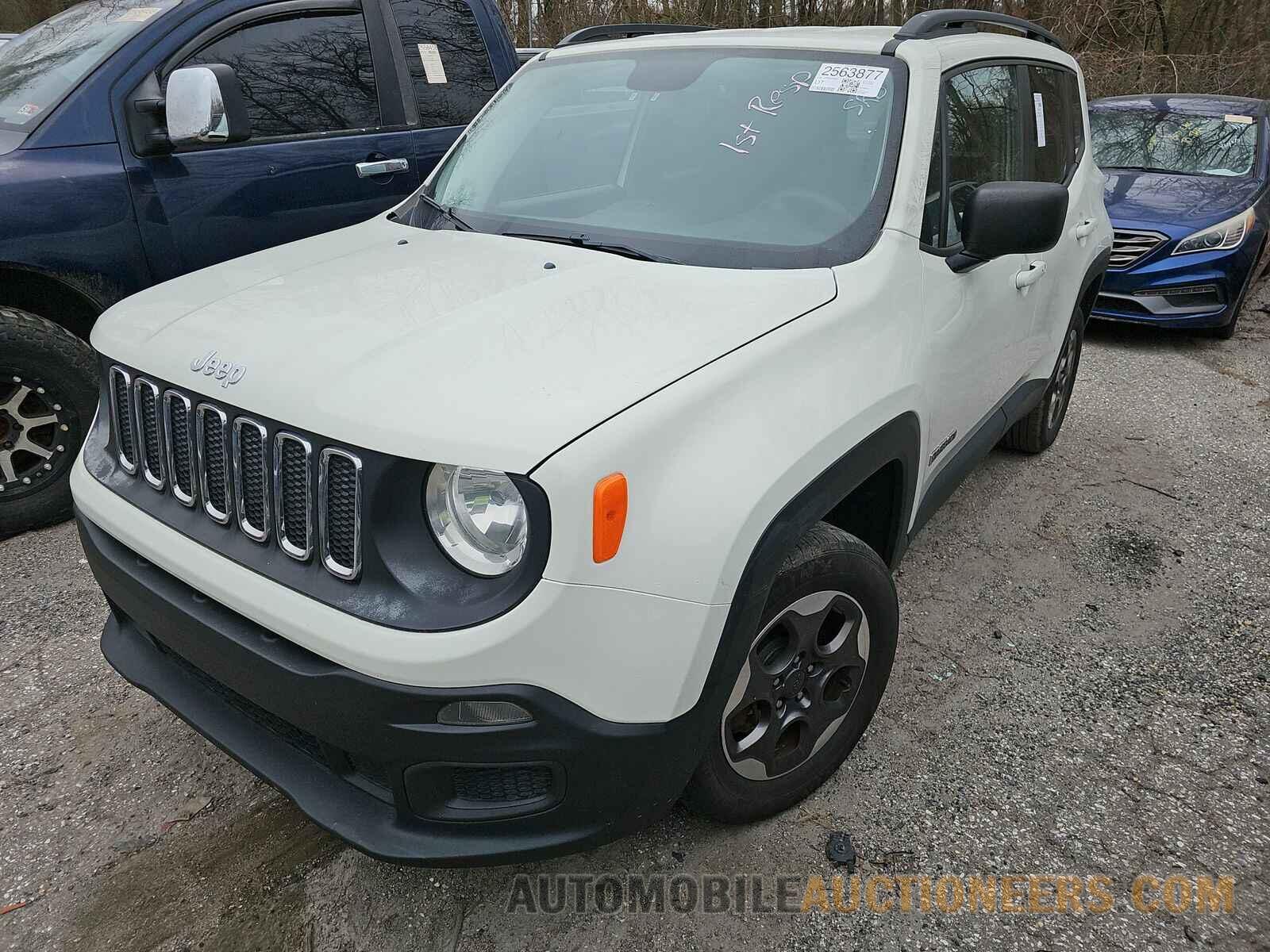 ZACCJBAB7HPE58520 Jeep Renegade 2017