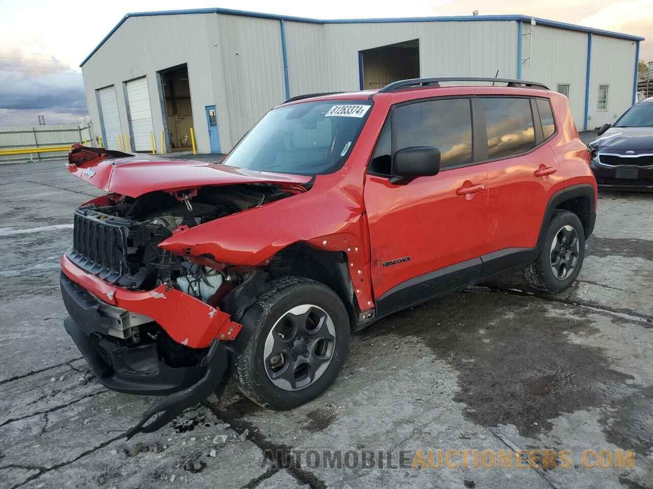 ZACCJBAB7HPG59625 JEEP RENEGADE 2017