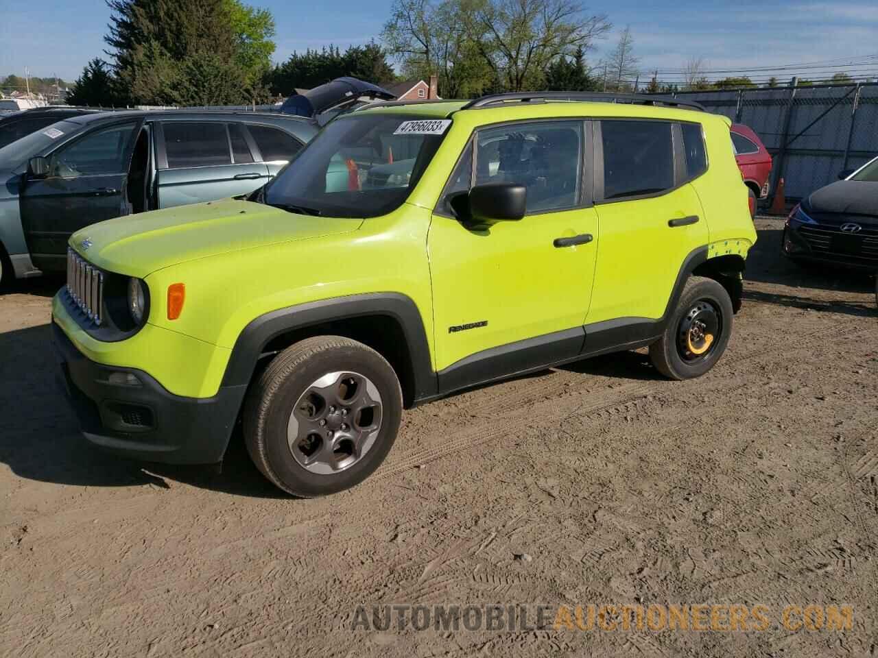 ZACCJBAB7JPG83302 JEEP RENEGADE 2018