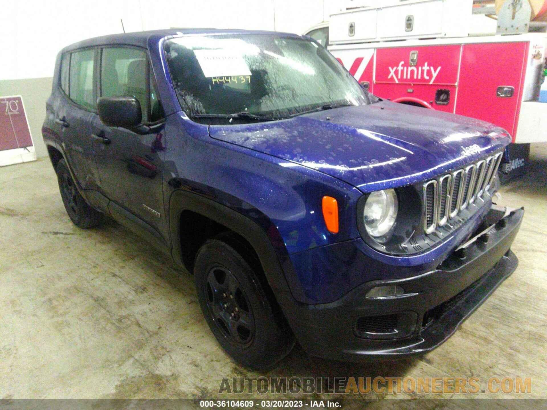 ZACCJBAB7JPH44437 JEEP RENEGADE 2018