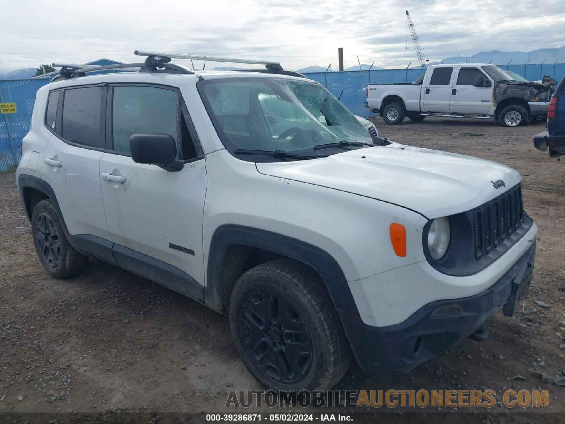 ZACCJBAB7JPH76613 JEEP RENEGADE 2018