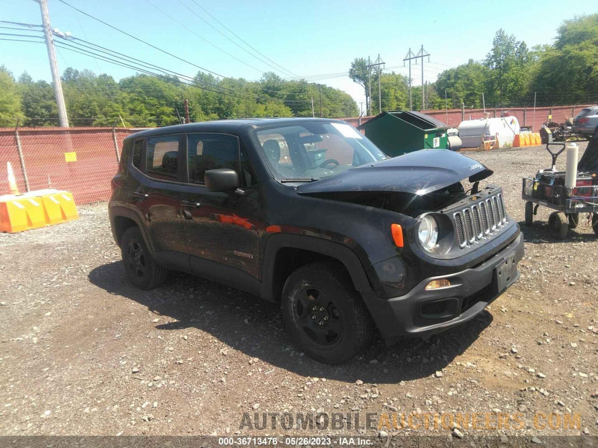 ZACCJBAB7JPH91791 JEEP RENEGADE 2018