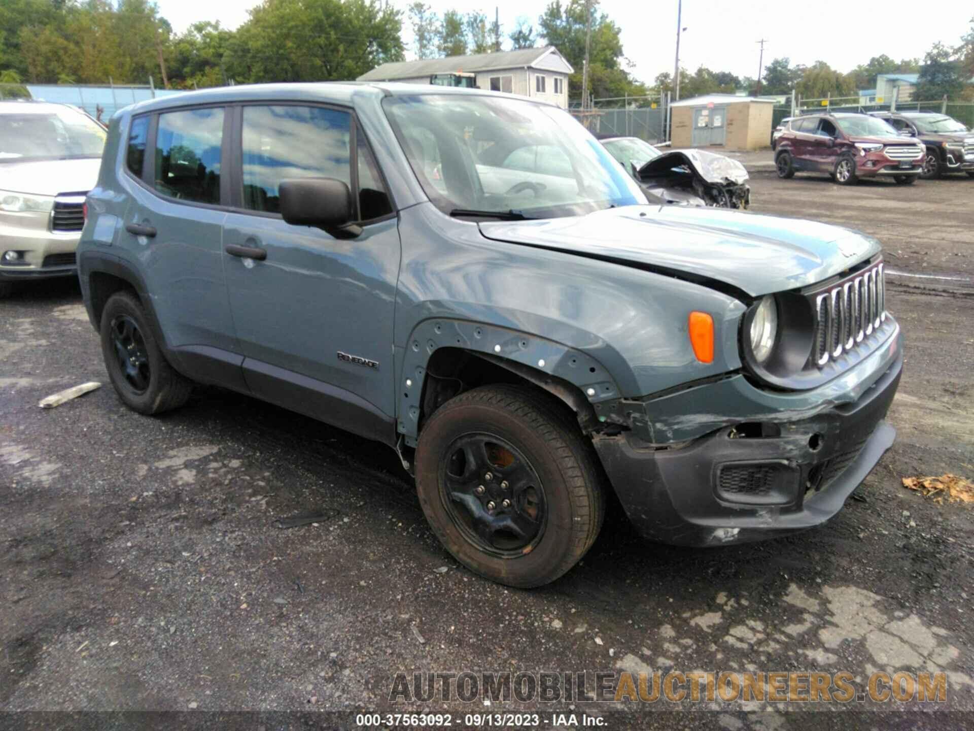 ZACCJBAB7JPJ43137 JEEP RENEGADE 2018