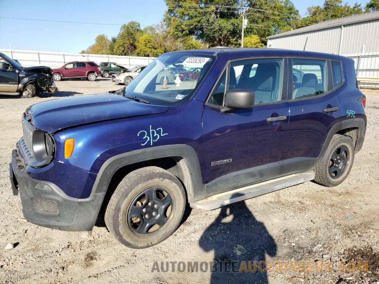 ZACCJBAB7JPJ58687 JEEP RENEGADE 2018