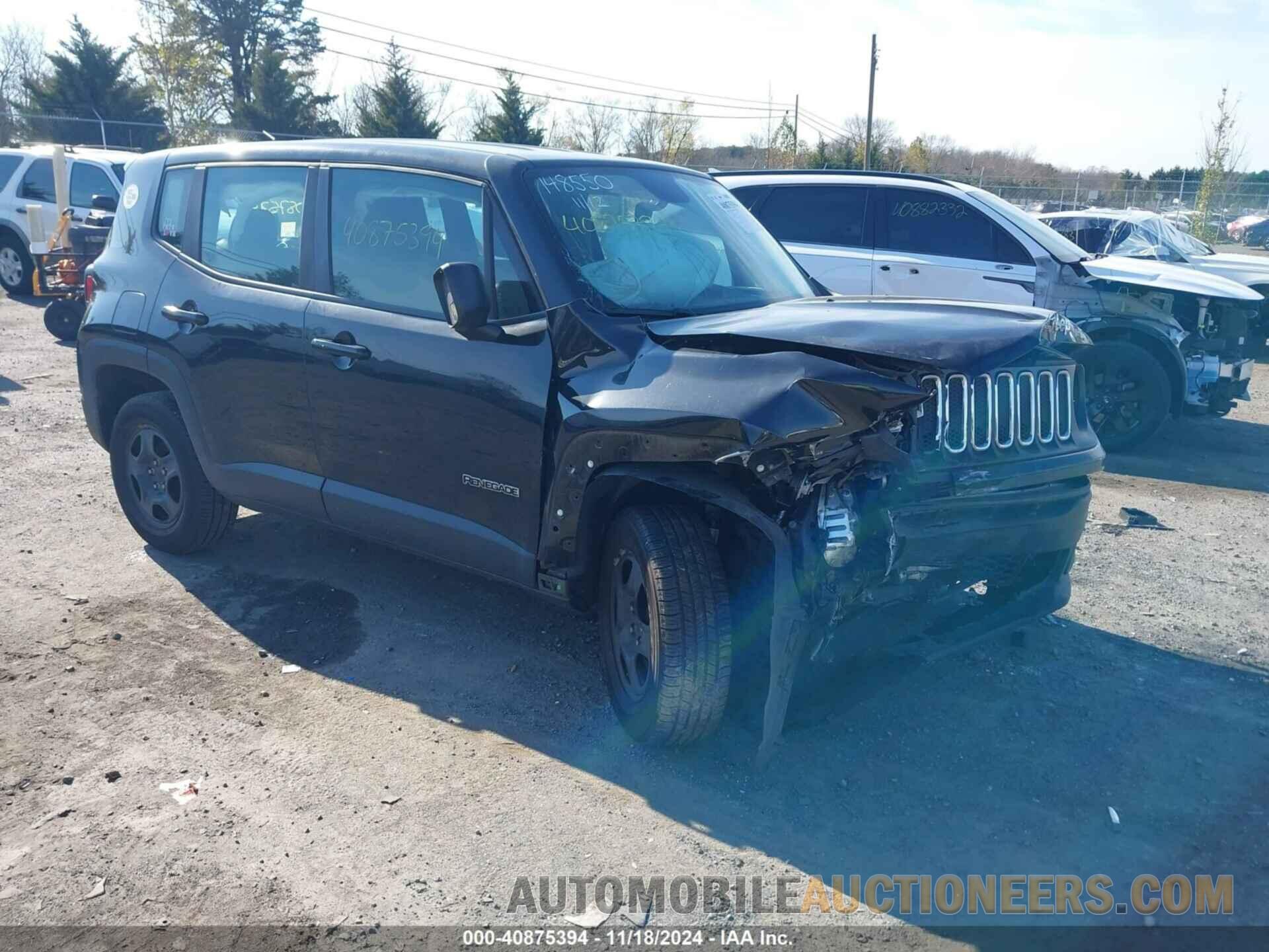 ZACCJBAB8HPE56209 JEEP RENEGADE 2017